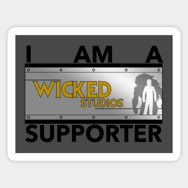 Wicked Supporter! Sticker by Allfather Apparel